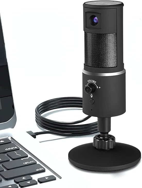 Microfone de vídeo digital USB com HD 1080P CAMRA para PC VIDIO VEDIO RECREVAR STREAMING TWITCH Voice Record Webcamera para YouTube