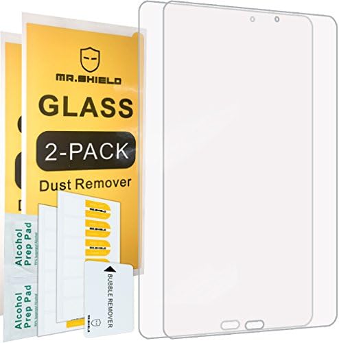 Mr.Shield [2-Pack] projetado para o Samsung Galaxy Tab A 10.1 com S Pen [Protetor de tela de vidro temperado] [0,3mm Ultra Thin 9h