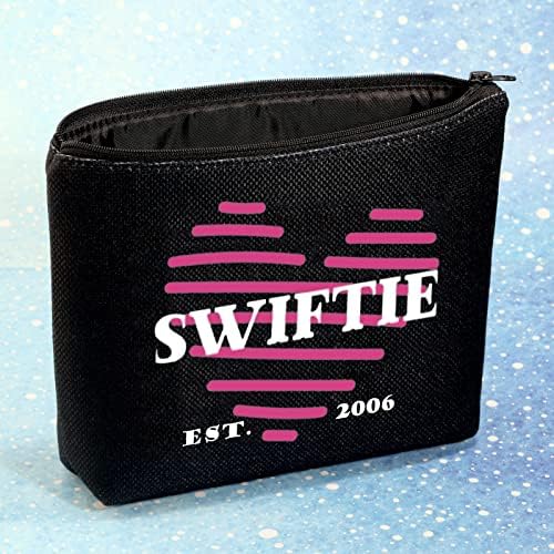 G2TUP Singer álbum Makeup Bag Music Lover Fans Presente Swifttie Est 2006 Presente da bolsa de maquiagem para fãs de TS
