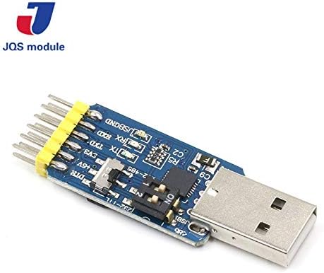 Peças da ferramenta 6 em 1 CP2102 USB a TTL 485 232 Huzhuan 3,3V / 5V Compatível Seis Módulo Serial Multifuncional