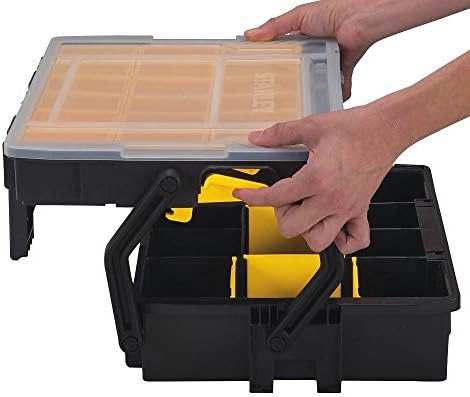 Stanley Organizer Box com divisores, multinível