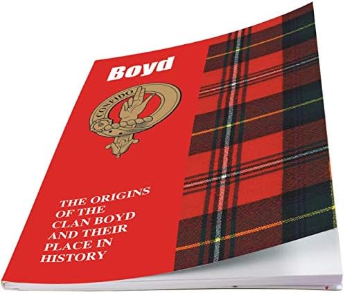 I Luv Ltd Boyd Ancestry Livrelet Breve História das Origens do Clã Escocês