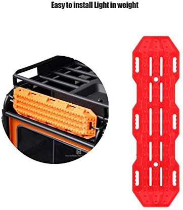 2PCS RC CRAWLER Decorative Board Anti-Skid Auto-Help RC Recovery Board Compatível com 1/10 RC Crawler Car