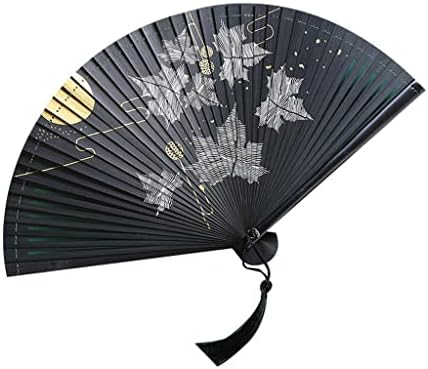 TJLSS Fan Crane Fan Dobing Fan Catwalk Show Chinese Style Fan's Fan Decoration Ornamentos Craft Gift