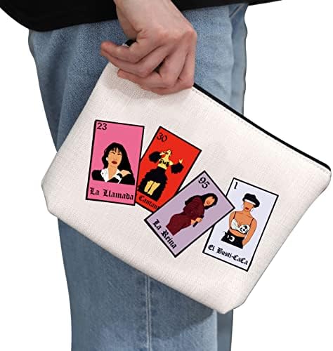G2TUP Singer Inspirado Gift Makeup Bag Música Amante Cosmetic Bag Singer Música Presente Fan Album Gift Gift Zipper Travel Bag