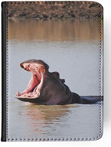 Hippo Hippopotamus 8 Flip Tablet Tampa para Apple iPad Pro 11 / iPad Pro 11 / iPad Pro 11