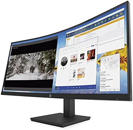 Monitor curvo de 34 polegadas HP VA W-QHD 5MS 100Hz Display