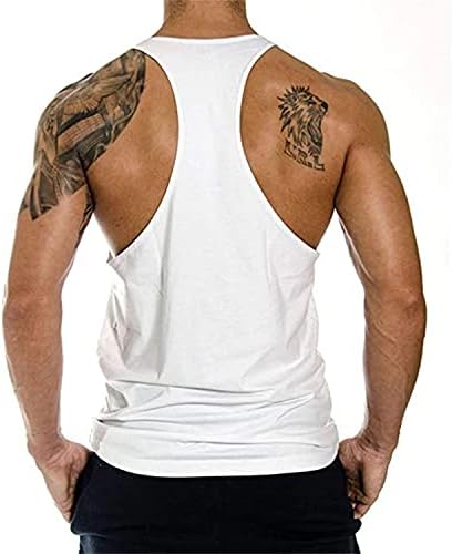 Men's Gym Gym sem mangas impressão de fitness esportes de peito de camisa subestimação rápida colete de gesto de