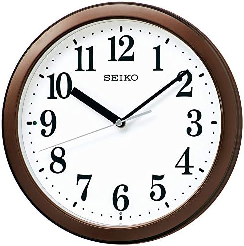 Relógio Seiko BC416B Onda de rádio Analógico Tamanho compacto Diâmetro metálico marrom 11,0 x 1,8 polegadas
