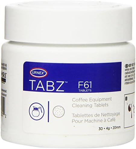 Urnex Tabz Coffee Brewer Clearing Tablets, 30 contagem