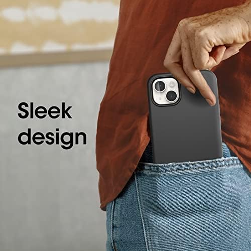 OtterBox iPhone 14 Plus Symmetry Series+ Case - Black, Ultra -Sleek, Snaps to Magsafe, Bordas Recebidas Proteger Câmera