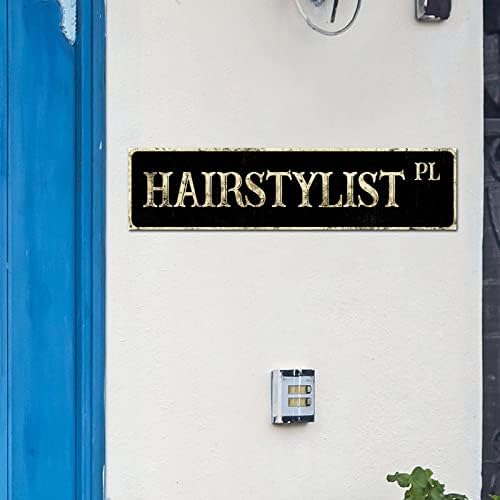 Cabeleireiro madcolitote rústico cabeleireiros sinais de madeira barbear lojas de barbas de rua personalizadas placas de madeira