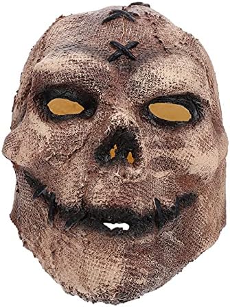 Decorações de Halloween de Abaodam 3 peças Halloween Scary Scull Scarecrow Skull LaTex Party Party Party Latex Ghost Devil-