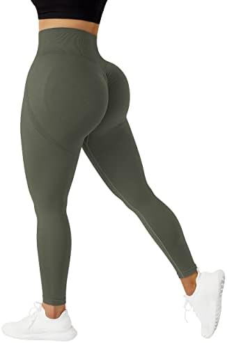 Doulafass Mulheres Camo Leggings Scrunch Butt High Wistide Workless Workout Compression Yoga Pants