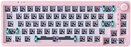 GK Gamakay Japanese Pink Chaps Conjunto e teclado mecânico LK67 DIY