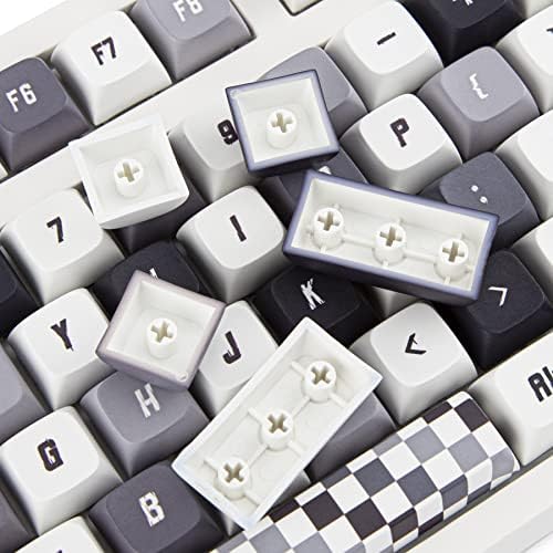 Custom 127 Keys XDA Perfil PBT DYE SUBlimação Chaps compatíveis com teclados de jogos mecânicos para gateron kailh