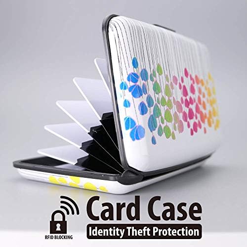 Ez Life Products RFID Titular do cartão de crédito para homens homens magros cartões de alumínio cartões hard metal