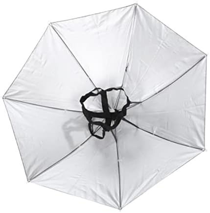Chapéu de guarda -chuva portátil portátil portátil impermeável chapéu de guarda -chuva para acampamento Capinho de cabeceira Captura de praia Chapé