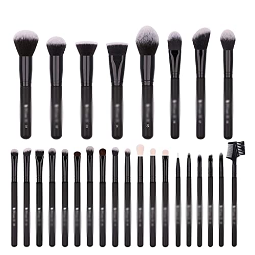 Brush de maquiagem N/A Bruscos de maquiagem profissionais de 27pc