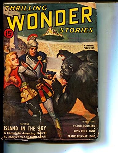 Emocionante Wonder Stories-Pulp-10/1941-Manly Wade Wellman