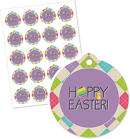 Hippity Hoppity - Easter Bunny Party Favor Gift Tags