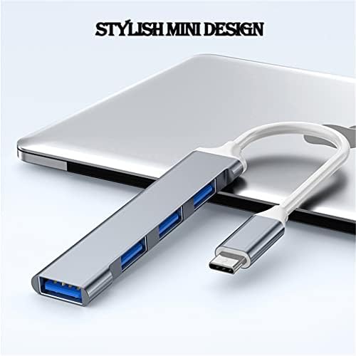 ZSEDP USB 3.0 Hub USB Hub de alta velocidade Tipo C divisor para acessórios para PC Hub multitort 4 USB 3.0 2.0 Porta