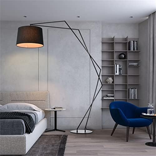 Llly lumbo de chão lâmpada nórdica loft black metal sala de estar sofá de lâmpada de lâmpada de lâmpada de hotel luzes deco luzes