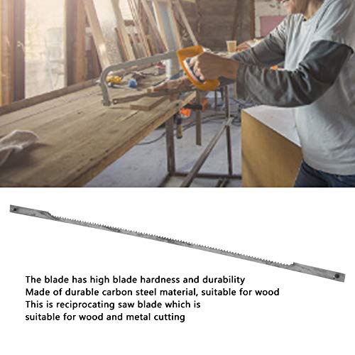 Lâmina de serra de curva, 132 mm de comprimento total recíproco serra o material de aço carbono gabarito lâmina para corte de madeira