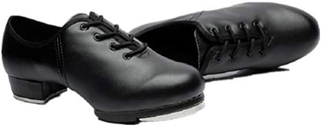Sapatos sintéticos de torneira beibestcoat Oxford Sapatos para homens, adultos, preto