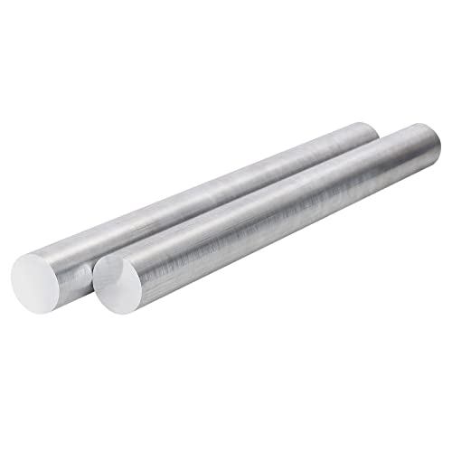 Haste de alumínio redonda de 1-1/4 polegadas de diâmetro, 1,25 comprimento 13 6061 barra redonda de alumínio, T6511 Solid