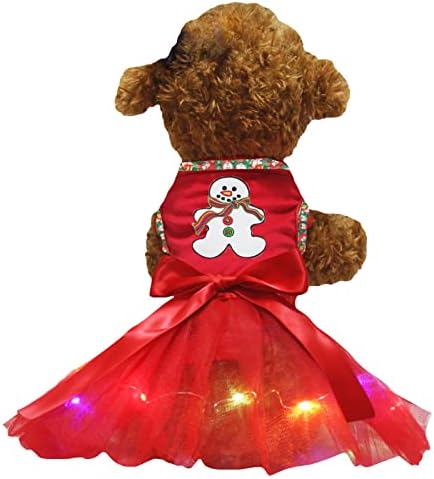 Vestido de cachorro Petitebella Gingerbread, vestido de cachorro