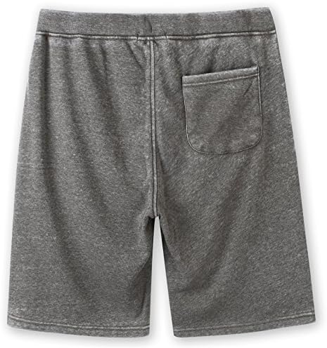 Harbeth masculino casual de algodão macio elástico ginásio ativo shorts de bolso ativo