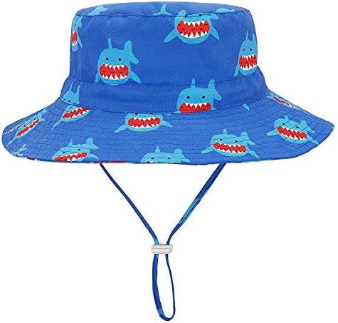 Century Star Baby Sun Hat Kids Brim Brim Bucket Summer Sun Protection Chapéus de praia ajustáveis ​​para meninas para