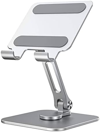 Mbeta tablet Stand Stand para celular para computadores de computadores preguiçosos portable portátil rotação de alumínio ajustável