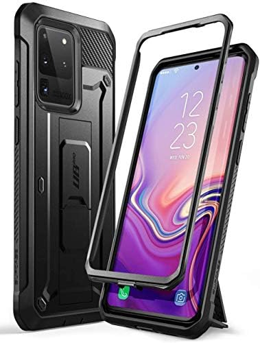 Supcase UB Pro Série projetada para Samsung Galaxy S20 Ultra / S20 Caso Ultra 5G, coldre de dupla camada de corpo inteiro e estojo de