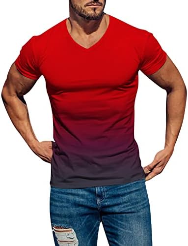 Tampas de tanque para homens homens relaxados Camiseta de manga curta