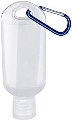 Conjunto de copos de plástico sem garrafas de suor vazias Travel Recipientes à prova de vazamento Chave de chave de plástico