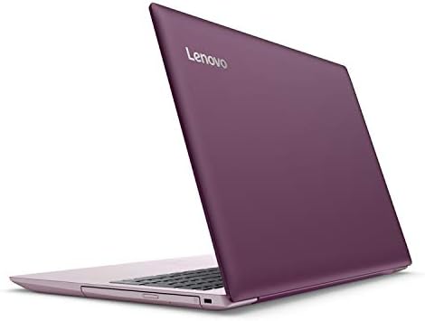 2018 Lenovo Ideapad 320 15,6 Laptop de exibição de backlit LED, Intel Celeron N3350 Processador de núcleo dual, 4 GB de RAM, 1 TB HDD, DVD-RW, WiFi, Bluetooth, HDMI, Intel HD Graphics 500, Windows 10, Purple