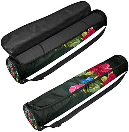 Monograma inicial m Bolsa de transportadora de tapete de ioga com alça de ombro de ioga bolsa de ginástica bolsa de praia