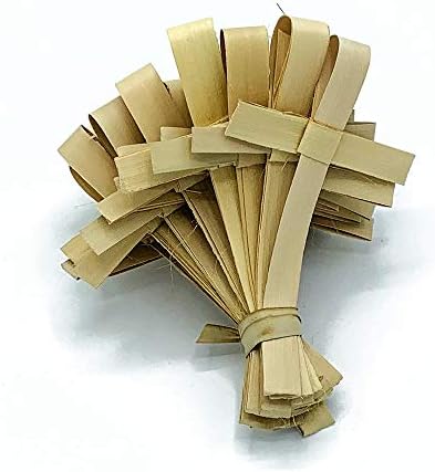 Concordia Supply Palm Sunday Outreach Palm Crosses - Palma africana seca cruza 6 x 4,5