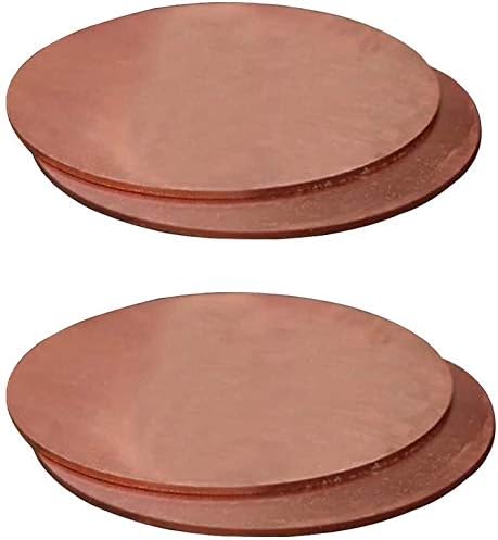 Yiwango pura chapa de cobre placa de metal matérias -primas placa redonda espessura de junta folha de cobre puro
