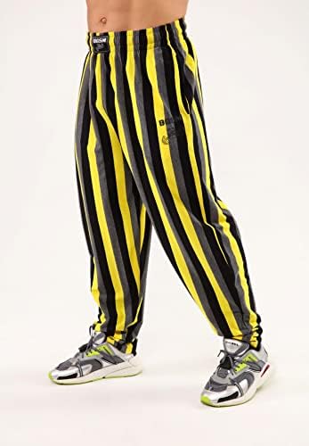 BIG SAM SportSwear Company Men's Baggy Sweetpante com bolsos, calças de ginástica do Oldschool