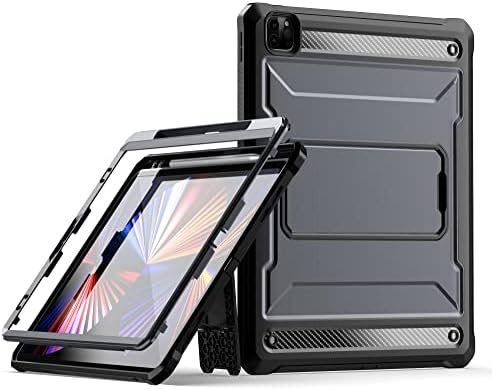 Tampa traseira do tablet Compatível com iPad Pro 5ª geração 12.9 polegadas -Dever de serviço de proteção de choque robusta