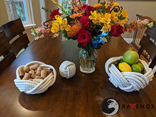 Ravenox Twisted Cotton Clope Bowl | EUA Decora náutica