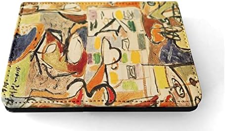 Jackson Pollock - The Tea Cup Art Paint Flip Tablet capa para Apple iPad Air / iPad Air