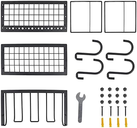 Sinkov Tool Organizer Rack de armazenamento Rack de serviço pesado Organizador de fenda Chave de fenda Posicionamento da parede
