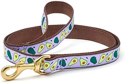 Up Country Avocate Pattern Dog Collar, grande largura de 1 polegada de largura