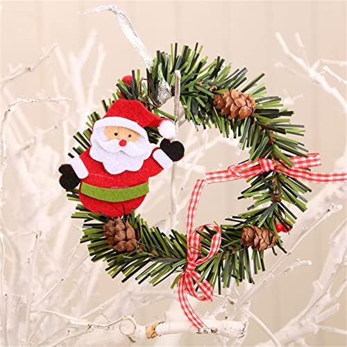 TODOZO Christmas Wreath Rattan Door Greats