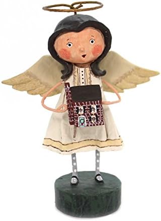 Lori Mitchell Angel of the Home Polyresin Christmas Family House 11108