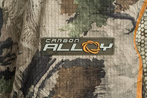 Scentlok Savanna Aero ataque v2 1/4 Zip camuflagem de camuflagem para homens